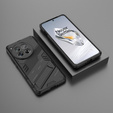 Θήκη για OnePlus 12 5G, Military kickstand, μαύρη