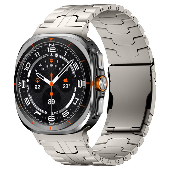 Βραχιόλι για Samsung Galaxy Watch 4/5/6 40/42/43/44/45/46/47mm, černý