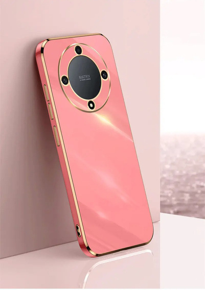 Θήκη για Honor Magic 6 Lite 5G, Glamour CamShield, κόκκινη
