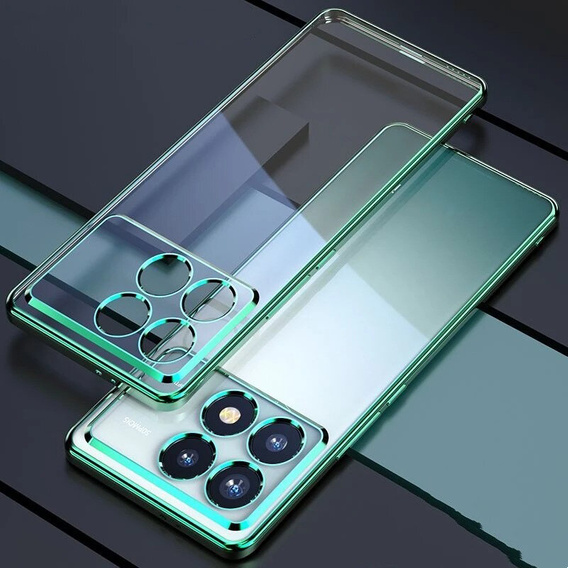 Θήκη για Xiaomi Poco F6 Pro, Frame Case, πράσινη