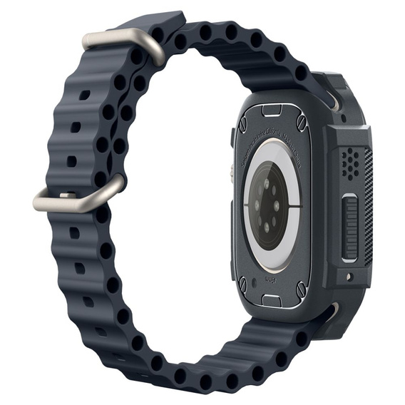 Θήκη Spigen Rugged Armor Dark Gray για Apple Watch Ultra 1 / 2 (49 mm)
