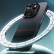 Θήκη BENKS Kevlar Magnetic Armor Air Aurora 600D SA66 για MagSafe για iPhone 16 Pro Max