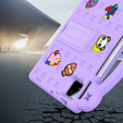 Παιδική θήκη για Xiaomi Pad 7 / 7 Pro, Cute Patterns, με βάση, μωβ