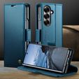 CASEME Litchi θήκη πορτοφόλι flip για Samsung Galaxy Z Fold7 5G