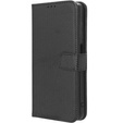 Θήκη με πτερύγιο για Honor 90 Lite 5G, Wallet Smart Magnet, μαύρη
