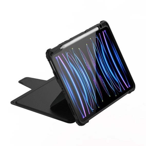 Θήκη + πληκτρολόγιο iPad 10.9 / Air 2020/2022/2024 / Pro 11 2020/2021/2022 , NILLKIN Bumper Link Keyboard Case, μαύρη