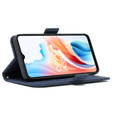 Θήκη με πτερύγιο για Oppo A38 4G / Oppo A18 4G, Card Slot, μπλε