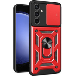 Θήκη για Samsung Galaxy S23 FE, CamShield Slide, κόκκινη