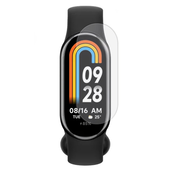 3x Φύλλο υδρογέλης ERBORD για Xiaomi Smart Band 10 / 9 / 8