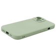 Θήκη για iPhone 15 Plus, Silicone Lite, πράσινη