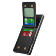 Θήκη για Samsung Galaxy S25 Ultra, Card Holder Kickstand, μαύρη