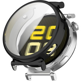 Θήκη 2σε1 με προστατευτικό οθόνης για Huawei Watch GT 5 41mm, μαύρη