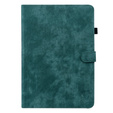 Θήκη για Lenovo Tab M9, Wallet Pen Slot, πράσινη