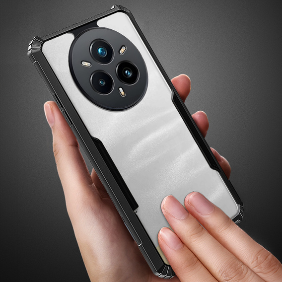 Θήκη για Realme 14 Pro+ 5G, AntiDrop Hybrid, μαύρη