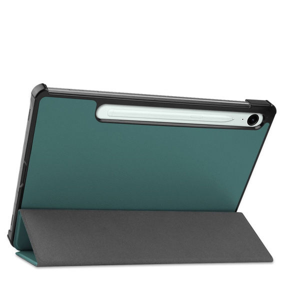 Θήκη για Samsung Galaxy Tab S9 FE, τρίπτυχη, πράσινη