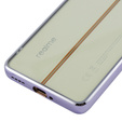 Η θήκη για το Realme 11 Pro 5G / Pro+ 5G, Electroplating Frame, διαφανής / βιολετί