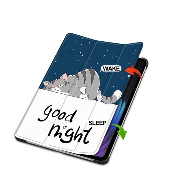 Θήκη για Xiaomi Pad 7 / 7 Pro, Smartcase, sleeping cat