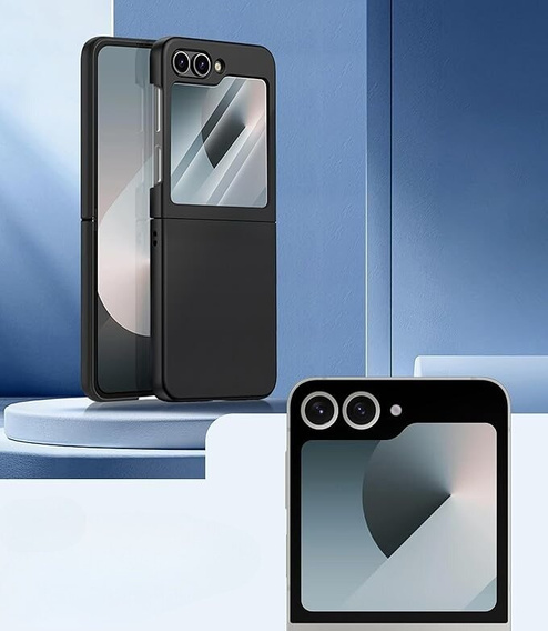 Θήκη για Samsung Galaxy Z Flip7 FE / Z Flip6, PC Case, μαύρη