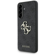 GUESS Θήκη για Samsung Galaxy A56 5G, 4G Big Metal Logo, μαύρη