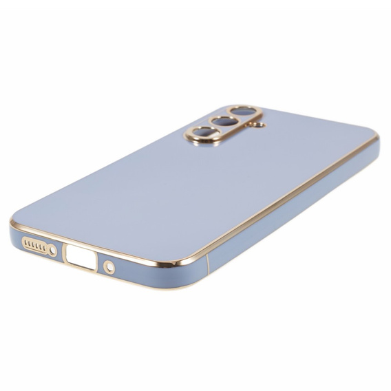 Θήκη για Samsung Galaxy S24+ Plus, Glamour CamShield, μπλε