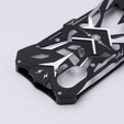 Θωρακισμένη θήκη για Nothing Phone 2, Aluminum Alloy, μαύρη