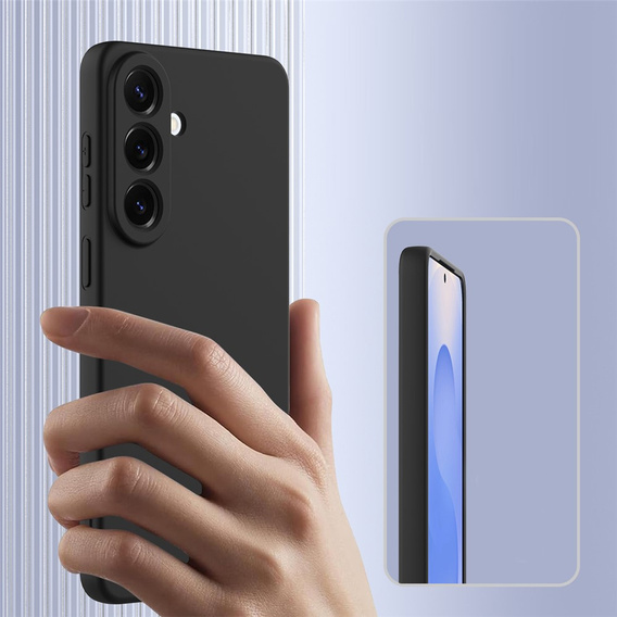 Θήκη Silicone Lite για MagSafe για Samsung Galaxy A57 5G, μαύρη