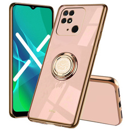 Θήκη για Xiaomi Redmi 10C, Electro Ring, ροζ