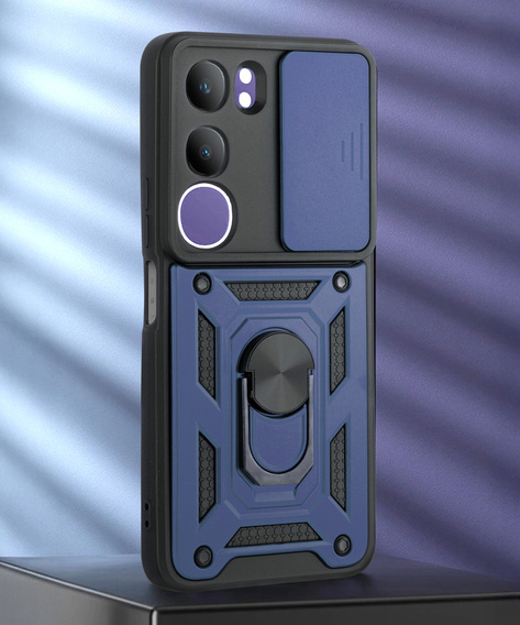 Θήκη για Vivo V50 Lite 4G / 5G, CamShield Slide, μπλε