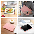 Θήκη για Samsung Galaxy Tab S9+ 12.4", Dux Ducis Domo, ροζ rose gold