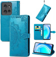 Θήκη με πτερύγιο για Motorola Edge 50 Neo / Motorola ThinkPhone 25, Mandala, μπλε