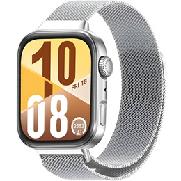 Βραχιόλι Μιλάνο για Huawei Watch Fit 4 / 4 Pro / 3, Ασημί