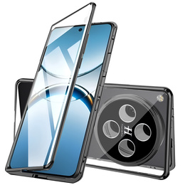 θήκη για το Oppo Find X8 Pro, Magnetic Dual Glass, μαύρη