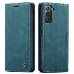 θήκη CASEME για Samsung Galaxy S22 5G, Leather Wallet Case, πράσινη