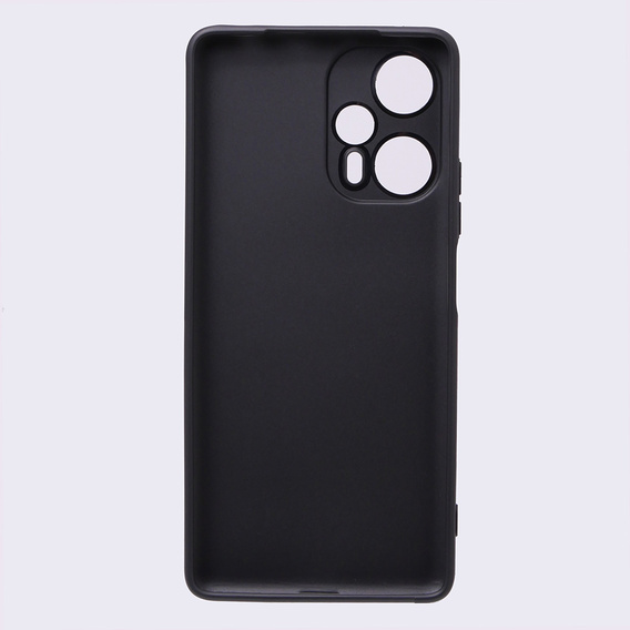 Θήκη για Xiaomi Poco F5, Silicone Lite, μαύρη
