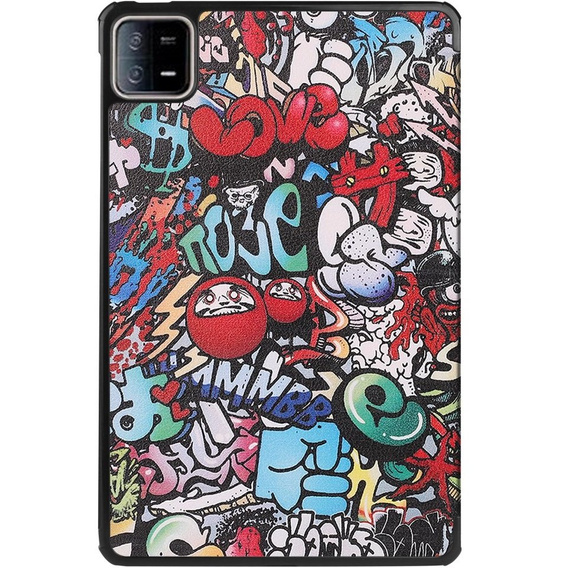 Θήκη για Xiaomi Pad 6 / 6 Pro, Smartcase, graffiti