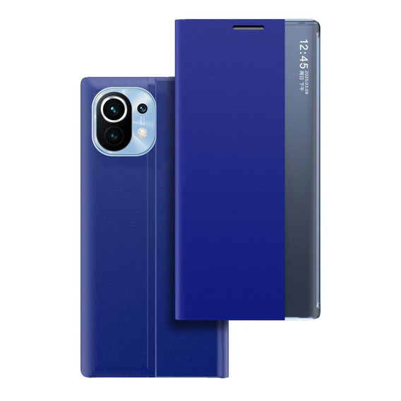 Η αναδιπλούμενη θήκη για το Xiaomi Mi 11, Side View, μπλε