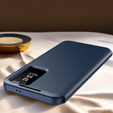 Αναδιπλούμενη θήκη για Samsung Galaxy S24 FE, Smart View Wallet, σκούρο μπλε