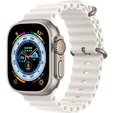 Pasek Silikonowy Ocean do Apple Watch 1/2/3/4/5/6/7/8/SE/ULTRA 42/44/45/49MM, Beżowy