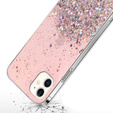 Θήκη για iPhone 11, Glittery, ροζ
