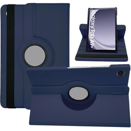 Θήκη για Samsung Galaxy Tab A9+ TB330FU 10.95", Περιστρεφόμενη 360, σκούρο μπλε
