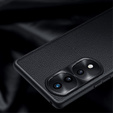 Δερμάτινη θήκη για Honor 70 5G, leather hybrid, μαύρη