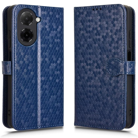θήκη πτερύγιο για Xiaomi Redmi A5, Wallet Rhombus, μπλε