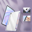 Θήκη για Samsung Galaxy Tab S10 FE+ Plus, Smartcase Hybrid, με χώρο για γραφίδα, Marble μωβ