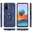 θωρακισμένη θήκη για Xiaomi Redmi Note 10/10S, Nox Case Ring, μπλε