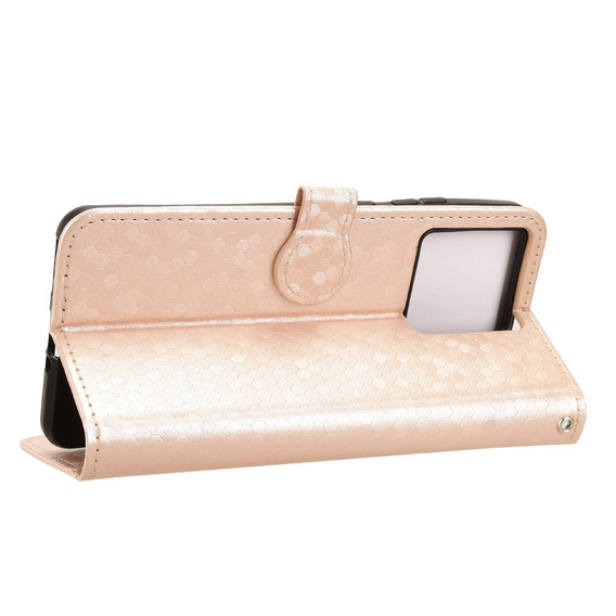 Θήκη με πτυσσόμενο κάλυμμα Wallet Rhombus για Motorola Edge 70