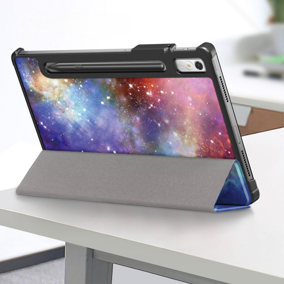 Θήκη για Lenovo Tab P11 Pro Gen 2 TB132FU TB132XU 11.2", με πτερύγιο, galaxy