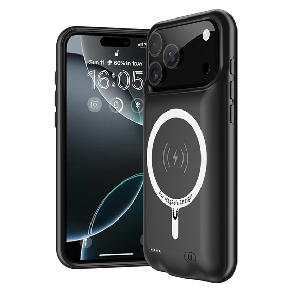 Θήκη με μπαταρία για iPhone 17 Pro Max Powerbank 6000mAh MagSafe