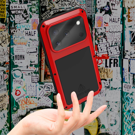 Θήκη με γυαλί ανθεκτικό σε κρούσεις για iPhone 17 Pro