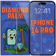 Διαμαντοειδές γυαλί Diamond Palm για iPhone 14 Pro