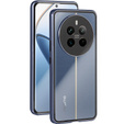θήκη για το Realme 12 Pro 5G / Realme 12 Pro+ 5G, Magnetic Dual Glass, μπλε